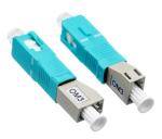 SC male to LC female hybrid adaper, Duplex / Simplex SC to LC Fiber Optic