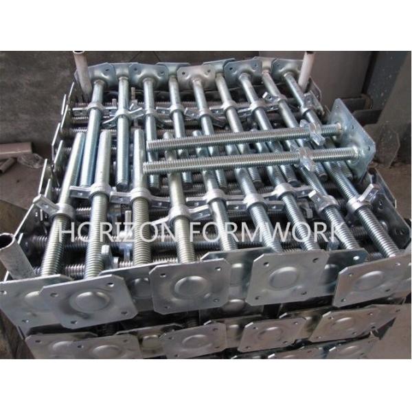 Bs1139 Scaffolding Adjustable Screw Oem U Head Jack Base For Ringlock System