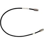 Black 600mm Cable Wire Harness Knight Connector Halogen Free Waterproof Wiring