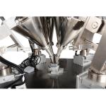Cosmetic Powder Making Machine 4 Color Powder Filling Machine