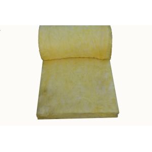 High Density Glass Wool Blanket / Felt , Wall Insulation Material