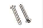 M8 Hex Stainless Steel Machine Screws , Round Head Socket Drive Screw