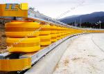 High Intensity Rolling Road Barrier Diameter 245mm / 350 Mm Easily Assembled