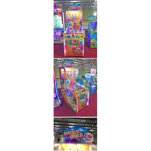 Ticket Redemption Games Battle Balls coin operated arcade kids classic game machine carnival themed