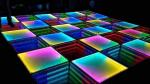 Stage LED Dance Floor Panel Waterproof Full Color Anti-collison LED dance floor