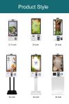 FCC 32In Self Order Machine 360 Nits Hotel Check In Kiosk Black