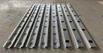 Punching holes omega profile roll forming machine for US Omega profile roll