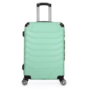 Wholesale Iron Trolley Green Hard Shell 210D Lining ABS PC Luggage from china suppliers