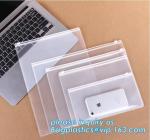 Super quality soft customise plastic slider bikini swimsuit swimwear packing pvc
