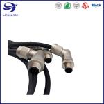 IP67 A Code Receptacle Connector Wire Harness for Industrial Camera