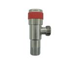 Brushed Water Angle Valve 1 2 X 3 4 304 Stainless Steel 90 Degree 130g