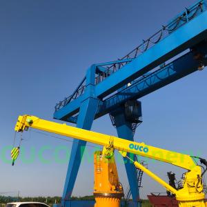Wholesale 0.2t 20m Marine Steel Hydraulic Telescopic Boom Crane from china suppliers