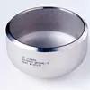 SS304 SS316L Stainless Steel Pipe fittings Welded oval head ball end cap