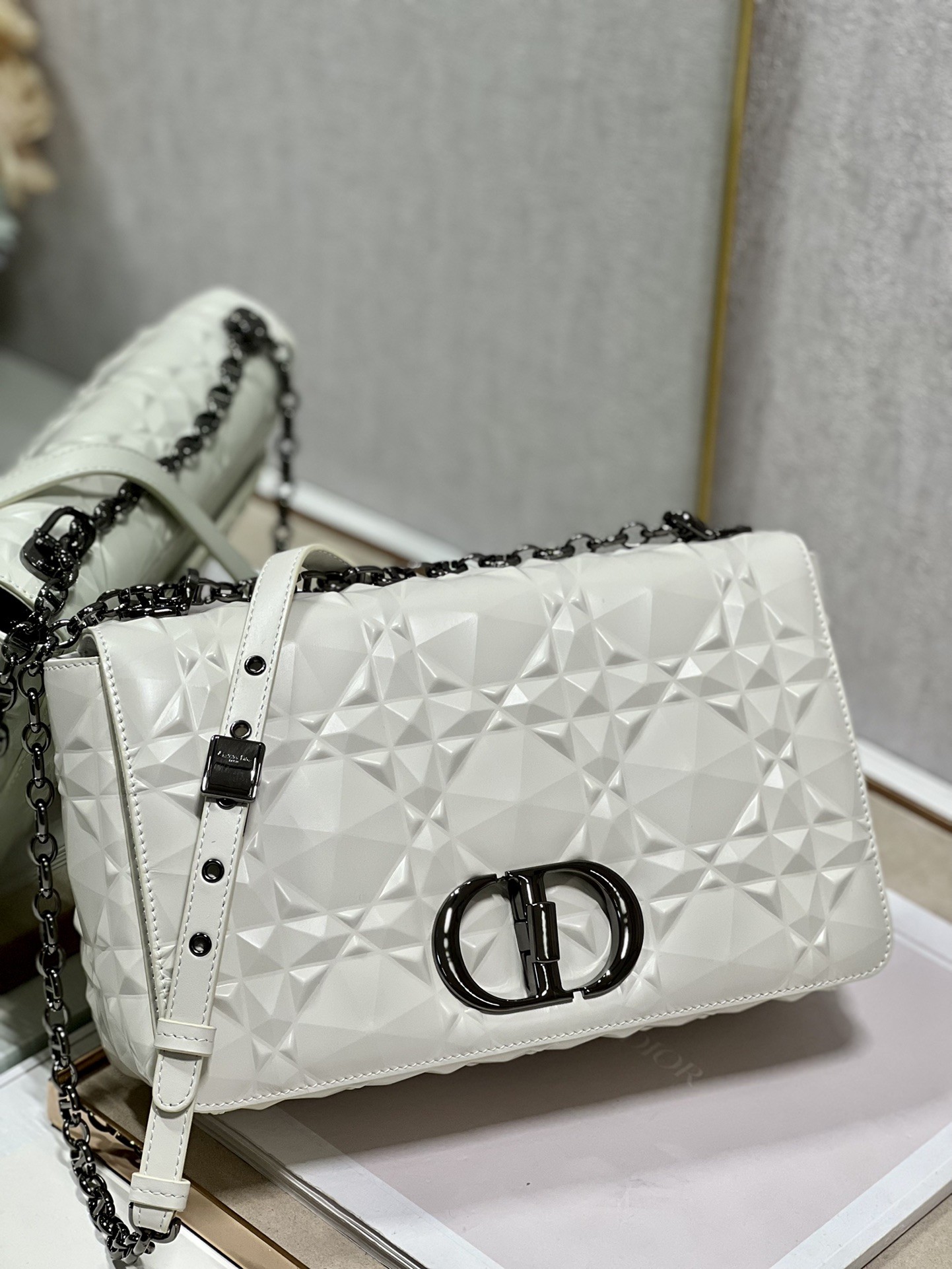 CHRISTIAN DIOR Mini Sling Bag Branded Handbag CARO M9241 BANK 030