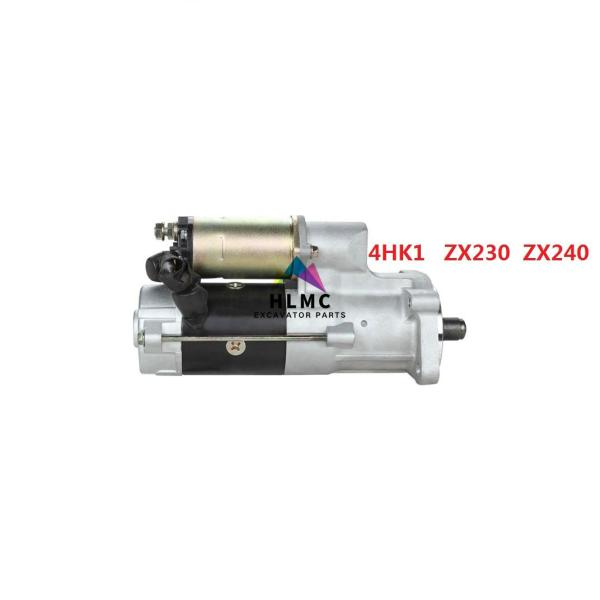 Excavator Starter Motor Excavator Parts Isuzu Engine Starting Motor 4HK1 ZX230