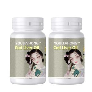 Wholesale Cod Liver Oil Softgels Total Fat Fatty Acids Natural Health Beauty Capsules FDA NSF BRC GOED from china suppliers