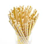 197mm 8mm Reusable Straight Mugs Bar 100 Biodegradable Paper Straws
