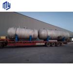 Stainless Steel Horizontal Air Receiver Drum for Liquid Storage Corrosion