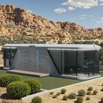 Steel Structure Capsule Sapce Capsule Perfect For A Hotel Beach Vacation