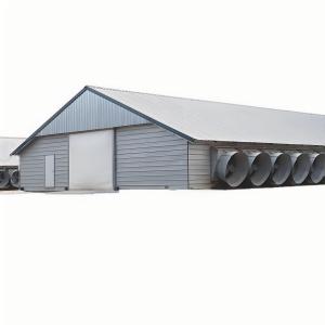 Wholesale Light Steel Structure Shed Construction Customized Steel Broiler Poultry House from china suppliers