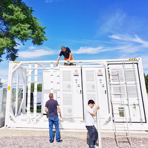 OEM Battery Energy Storage System Container 1mw Off Grid Solar Power System BESS