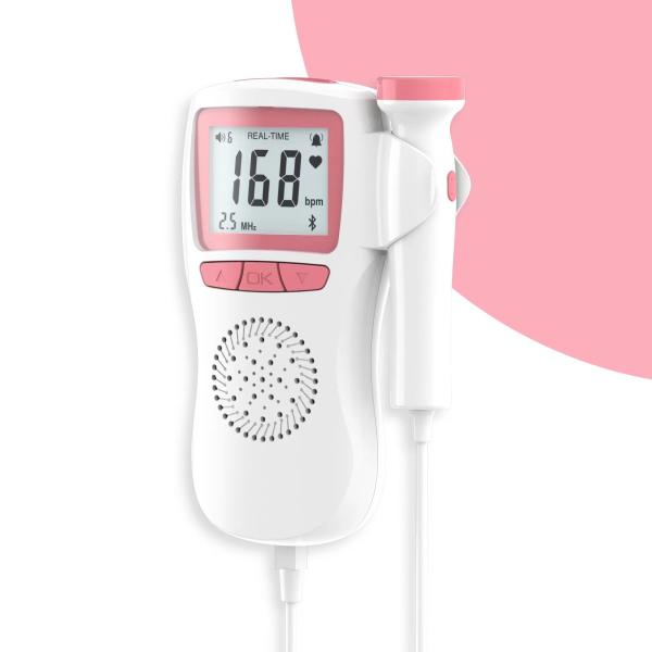 Medical Class II Ultrasonic Doppler Fetal Heartbeat Detector Pocket Fetal