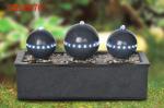 Handmade H48CM Sandstone Sphere Water Feature