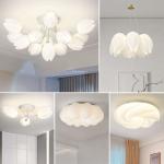 Modern Minimalist French Tulip Living Room Lamp Cream Style Hall Luxury Nordic