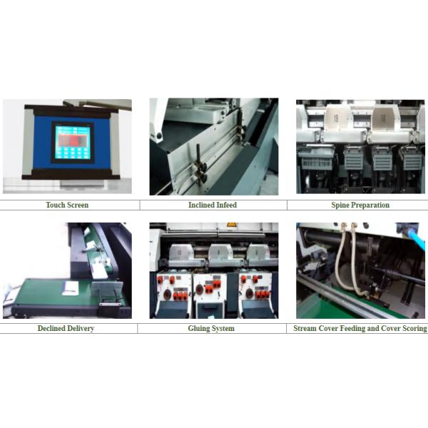 21 Clamps 8000 Cycles/H Super Book Binding Machine 78kw