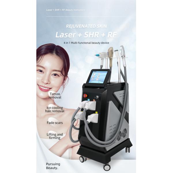 Powerful Dpl Machine Picolaser Opt Shr Ipl Hair Removal Machine 4 In 1