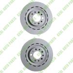 For Bentley Mulsanne 2011-2020 Rear Brake Rotors x2 OEM 3Y0615601A