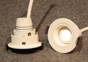 Wholesale 1w 3w cabinet recessed LED white spotlight 46mm 60lm with frosted lens 45 degree from china suppliers