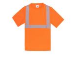 Reflective Safety Hi Vis Polo Shirt OEM breathable quick dry short sleeve work