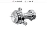 Stainless Steel 316L Manual Sanitary Sample Valve 12.7mm