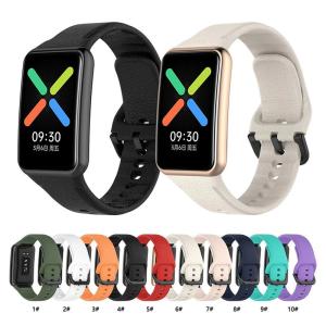 Wholesale 10 Colors Silicone Rubber Watch Strap Bands Suitable For OPPO Classic from china suppliers