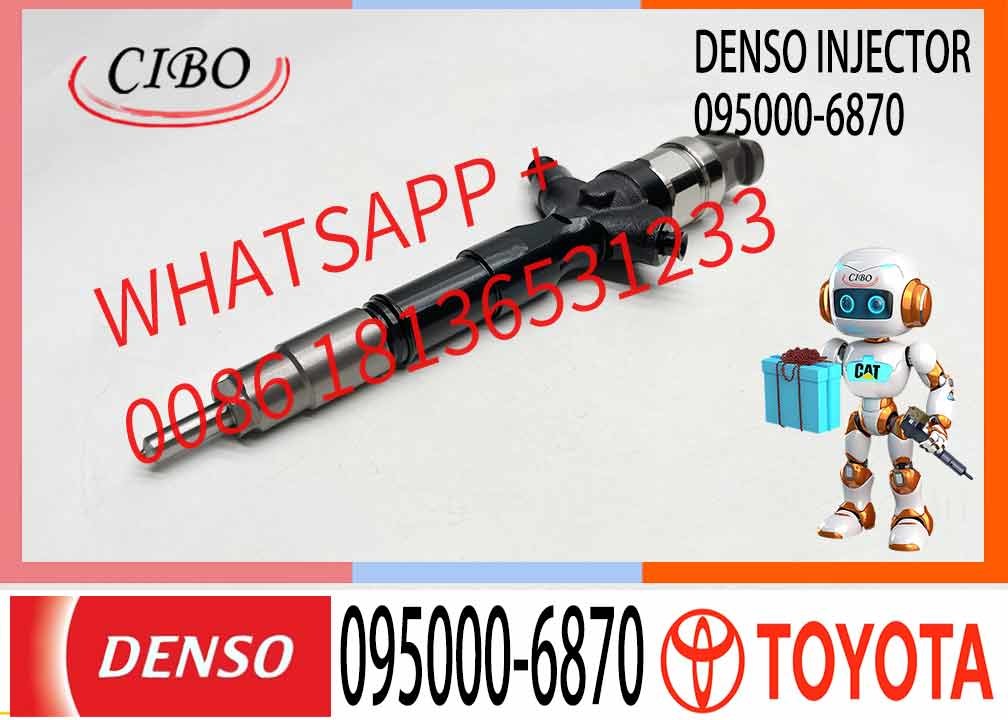 Diesel Engine Injector 095000-6870 095000-5890 295050-0070 23670-39155 For Toyota