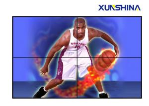 Wholesale HD Digital Narrow Bezel Video Wall1920X1080 Resolution , 2x2 Video Wall from china suppliers