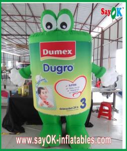 Wholesale Green Portable Inflatable Cartoon Characters Custom Advertising Inflatables from china suppliers