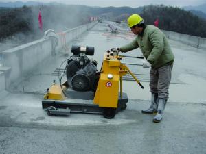Wholesale Carbid Milling Cutters Concrete Scarifier Hire , Road Concrete Milling Machine Compact from china suppliers