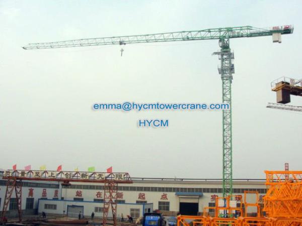QTZ125 Topless Tower Crane PT5023 50m Boom L68B2 Mast Section with EAC