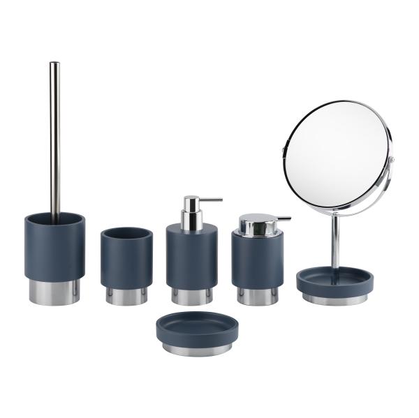 Chrome Plating Base Polyresin Bathroom Accessories Bathroom Countertop
