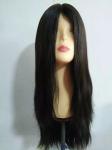 16 Inches Natural Color European Virgin Human Hair Jewish Wigs Big Layer