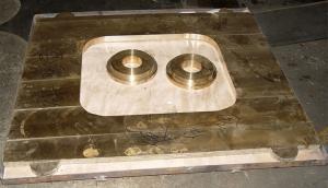 Wholesale 0.01mm Flatness Alloy Kitchen Sink Mould CMM Griding Polishing from china suppliers