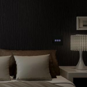 Wholesale AC 85~250V 50/60Hz Zigbee Home Automation Glass ABS Light Switch from china suppliers