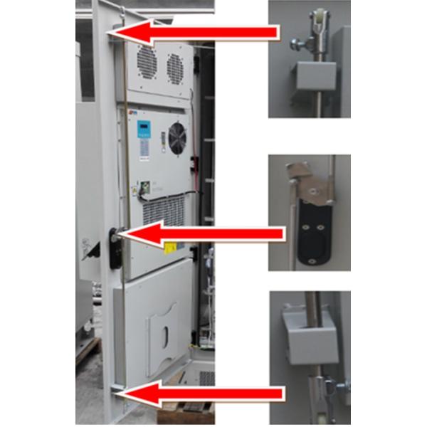 Lithium Battery IP55 Outdoor Integreted Power Cabinet With PDU UPS Monitoring System