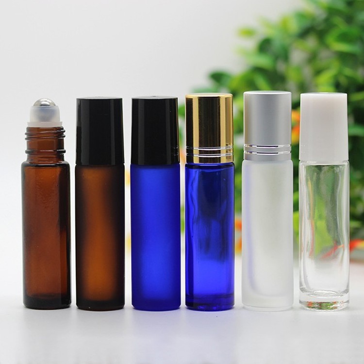 Aluminum Cap Capacity 1ml 5ml Roll On Perfume Bottles