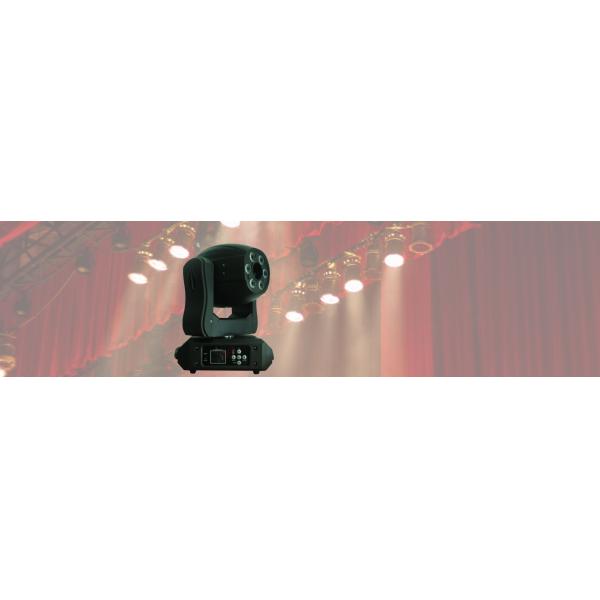150W 7 Color Mini Wash LED Moving Head Stage Light With PAR For Party Celebration Club Nightclub