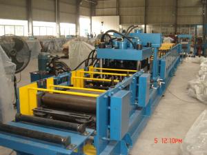 Wholesale Full Automatic C Z Purlin Roll Forming Machine , Metal Roof Tile Making Machine from china suppliers