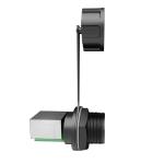 M20 Panel RJ45 Signal Cable Connector Waterproof 180 Degree Crystal Aviation
