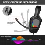 ONIKUMA k20 Wired Stereo Gaming Headset Gamer Headphones for PS4